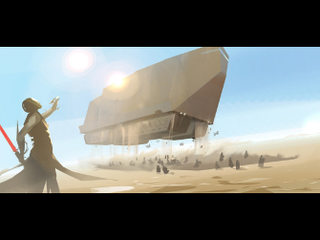 Illustration for article titled This Artist Is Paid To Draw Star Wars Pictures All Day Long. So Jealous.